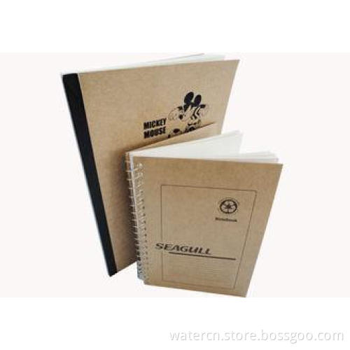 50sheets, 70GSM 350GSM kraft paper cover Recycled Paper Not